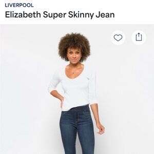 Liverpool Jeans Company Dark Blue Skinny Jeans